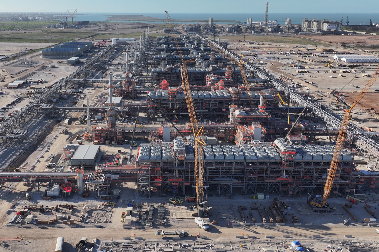 Cheniere image from its June 10, 2026 announcement that Train 6 at Corpus Christi Stage 3 reached substantial completion.
